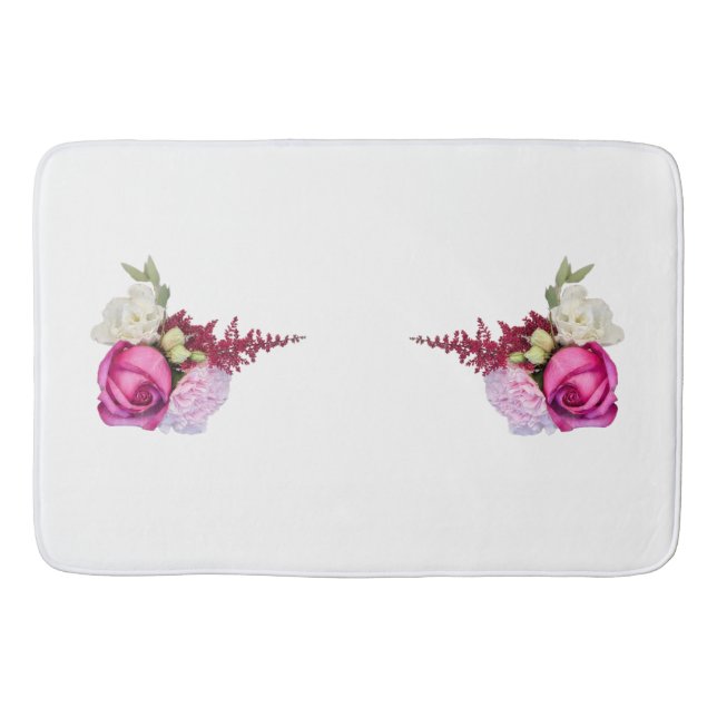 Classic Styles Florals  Bath Mat (Front)