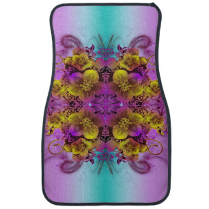 Classic Styles Flowers  Car Floor Mat