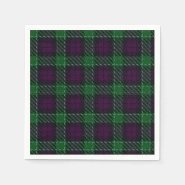 Classic Styles Plaid  Napkins (Front)
