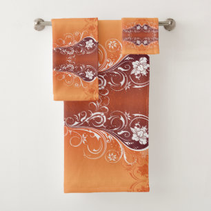 Classic Styles Scrollwork Bath Towel Set