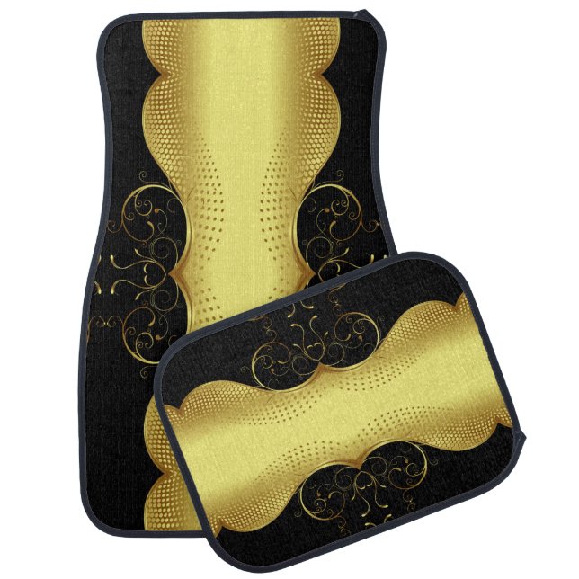 Classic Styles Scrollwork  Car Floor Mat (Set)