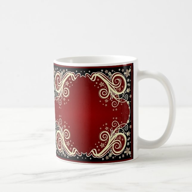Classic Styles Scrollwork  Coffee Mug (Right)