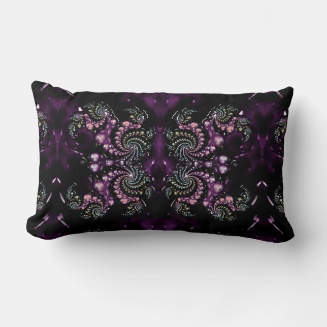 Classic Styles Scrollwork Lumbar Pillow (Front)