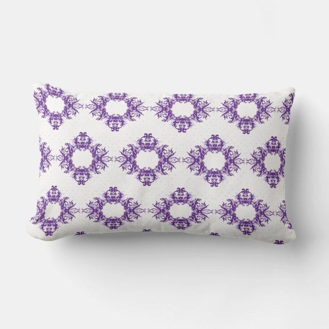 Classic Styles Scrollwork Lumbar Pillow (Front)