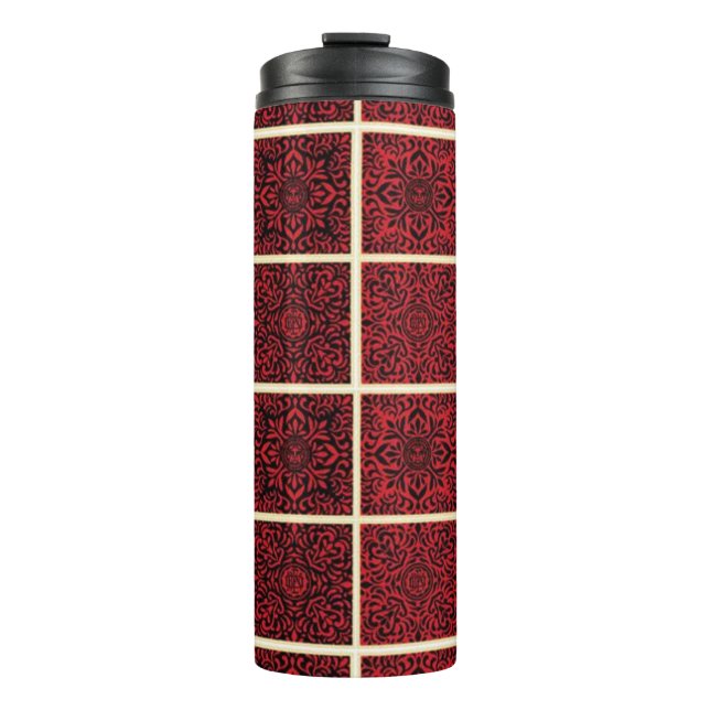 Classic Styles Scrollwork Thermal Tumbler (Front)