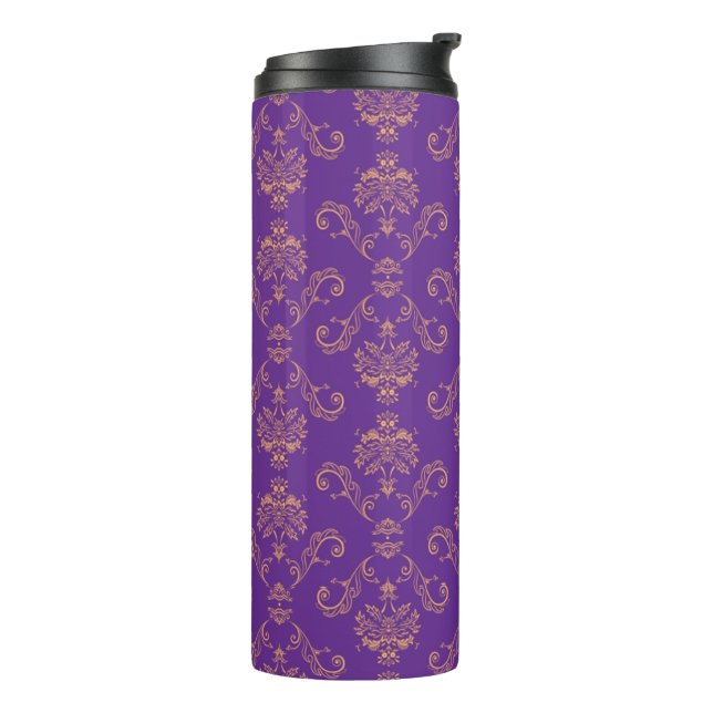 Classic Styles Scrollwork Thermal Tumbler (Rotated Left)