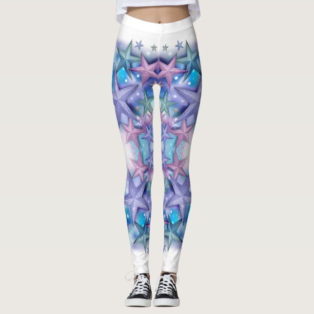 Classic Styles Stars  Leggings (Front)