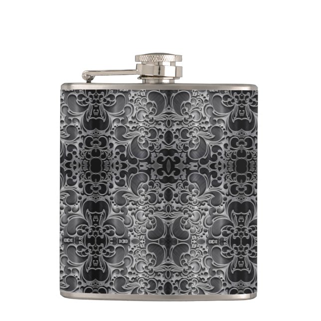 Classic Styles Textures Flask (Front)