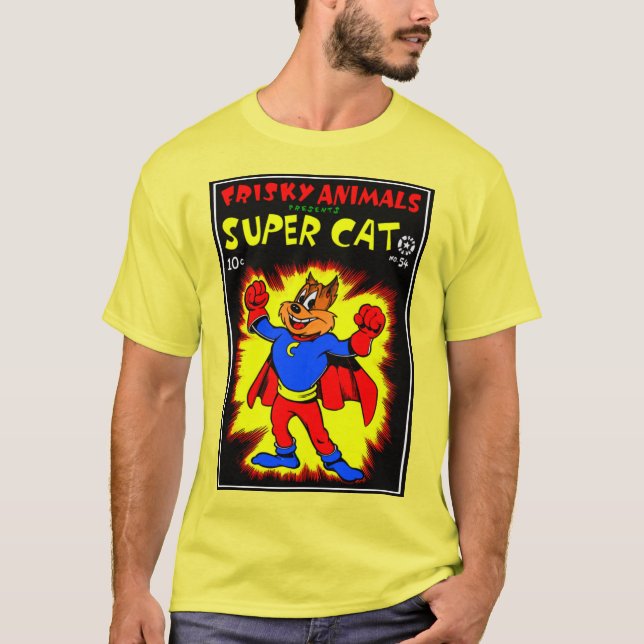 Classic SuperCat T-Shirt (Front)