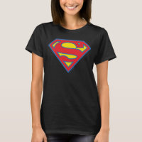 Classic Supergirl Logo with Blue Outline