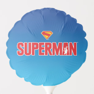 Classic Superman Bold Logo Balloon