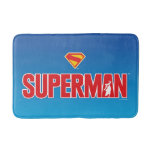 Classic Superman Bold Logo Bath Mat