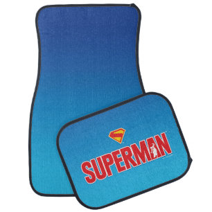 Classic Superman Bold Logo Car Floor Mat