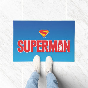 Classic Superman Bold Logo Doormat