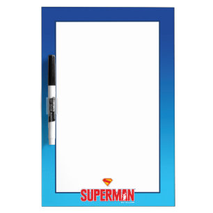Classic Superman Bold Logo Dry Erase Board