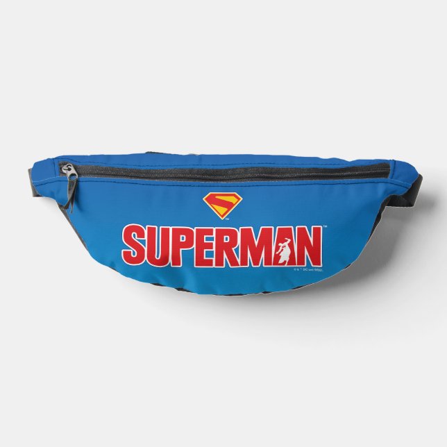 Classic Superman Bold Logo Fanny Pack (Lay Down)