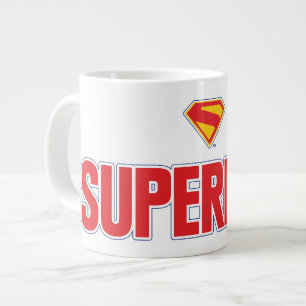 Classic Superman Bold Logo Giant Coffee Mug