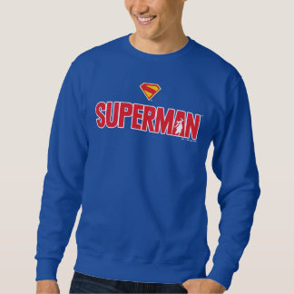 Classic Superman Bold Logo Sweatshirt
