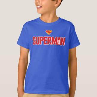 Classic Superman Bold Logo T-Shirt