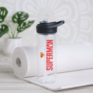 Classic Superman Bold Logo Water Bottle