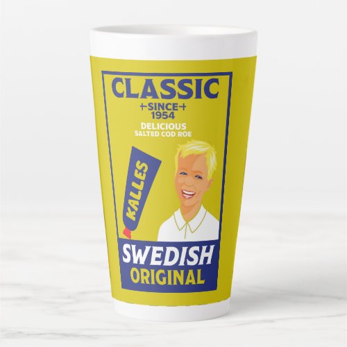Classic Swedish Foods Latte Mug