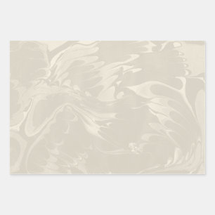 Classic Swirl Marble Pattern Wrapping Paper Sheets