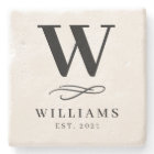 Classic Swirl Simple Monogram Family