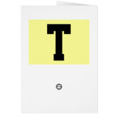 Classic "T" Cards (Back)