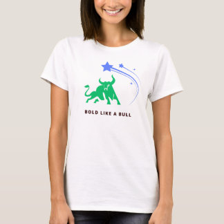 Classic T-shirt with Bull Design