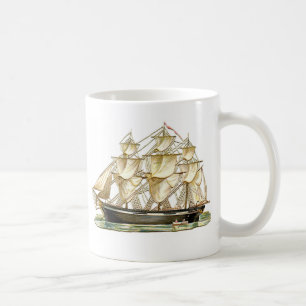 Classic Tall Ship Coffee Mug