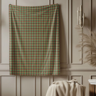 Classic Tartan Blanket for Cozy Holiday Nights