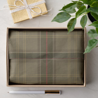 Classic Tartan in Tobacco Tissue Paper