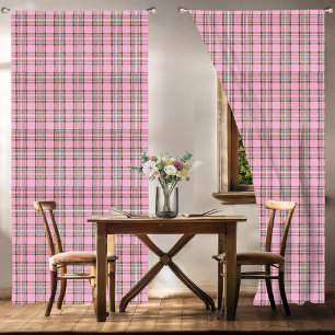 Classic Tartan Pink Green ID768 Blackout Curtains