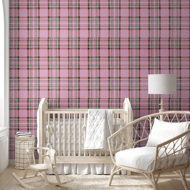 Classic Tartan Pink Green ID768 Wallpaper (Kids)