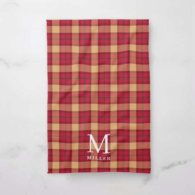 Classic Tartan Plaid Christmas Kitchen Towel (Creator Uploaded)