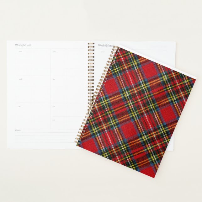 Classic Tartan Planner (Display)