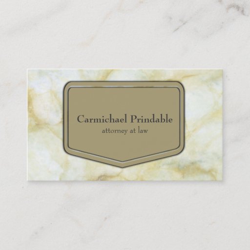 Customizable Classic Taupe Marble Business Elegance Business Card Templates