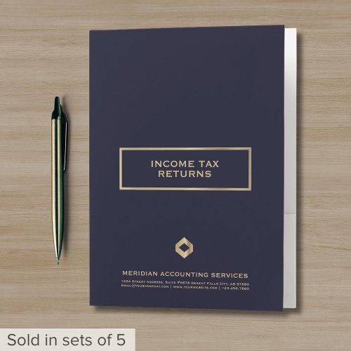 Classic Tax Folders for Accountants and CPAs