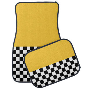 Classic Taxi Car Mats Set