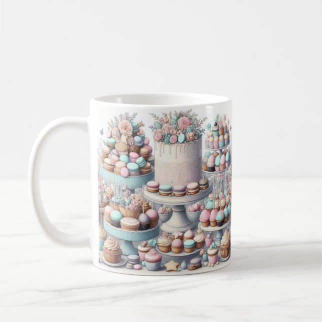 Classic Taza Mesa Sweet Collection Tazas With Alma Coffee Mug (Left)