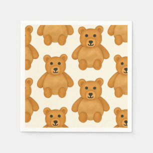 Classic Teddy Bear Napkins