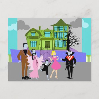 Classic Television Monsters Postcard by StrangeLittleOnion at Zazzle