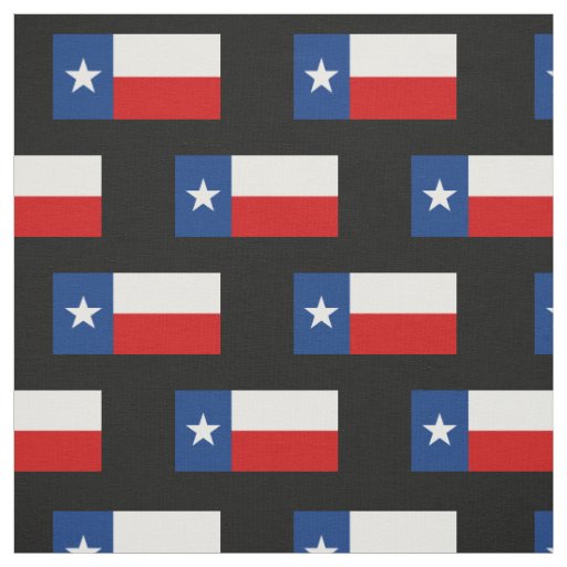 Classic Texas State Flag Fabric