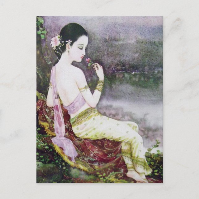 classic thai print postcard (Front)