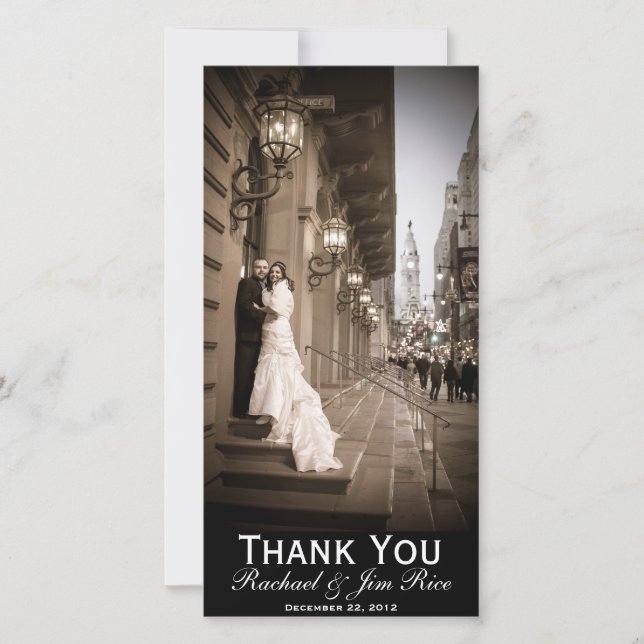 Classic Thank You Card (Front)