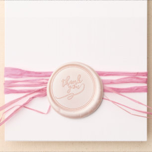 Classic Thank You Wax Seal Look Sticker Sheets