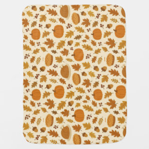 Classic Thanksgiving patterned Baby Blanket