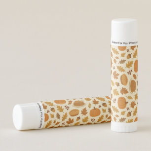 Classic Thanksgiving patterned  Lip Balm