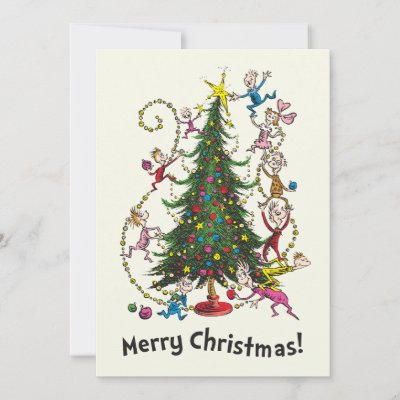 Classic The Grinch Merry Merry Feast Holiday Card Zazzle.com Classic The Grinch Merry Merry Feast Holiday Card Zazzle.com