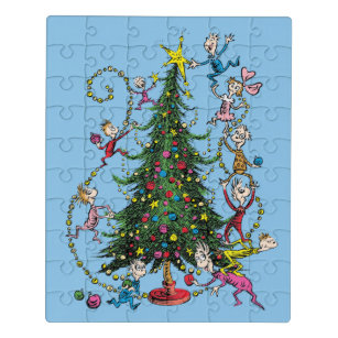 Classic The Grinch   Christmas Tree Jigsaw Puzzle